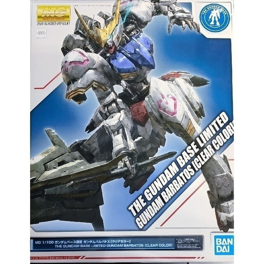 Gundam MG Iron Blooded Orphans Gundam Barbatos (Clear Color) Gundam Base Exclusive