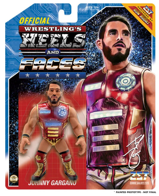 Wrestling's Heels and Faces Johnny Gargano Blue Card