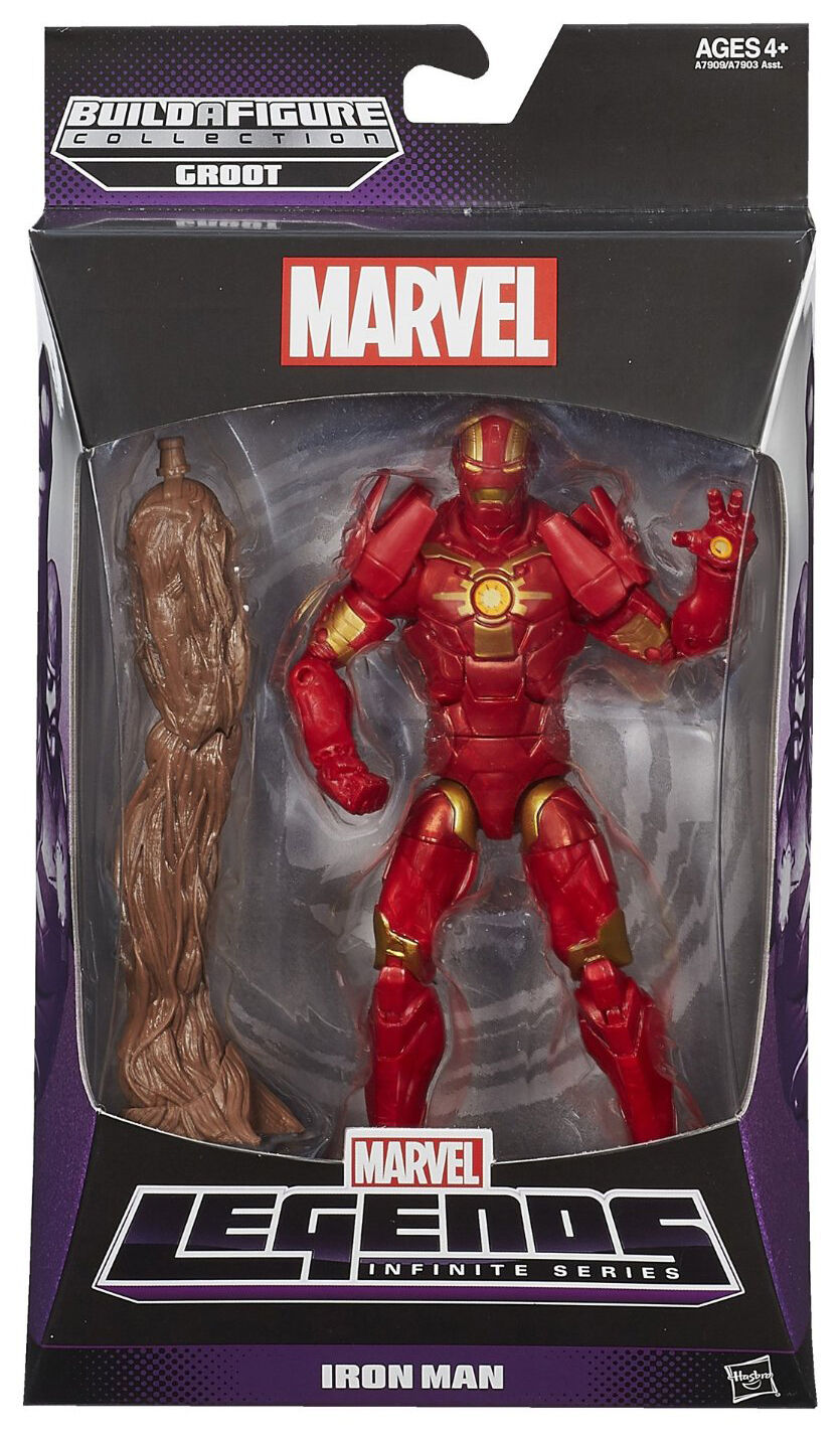 Marvel Legends Guardians of the Galaxy Groot BAF Wave Iron Man