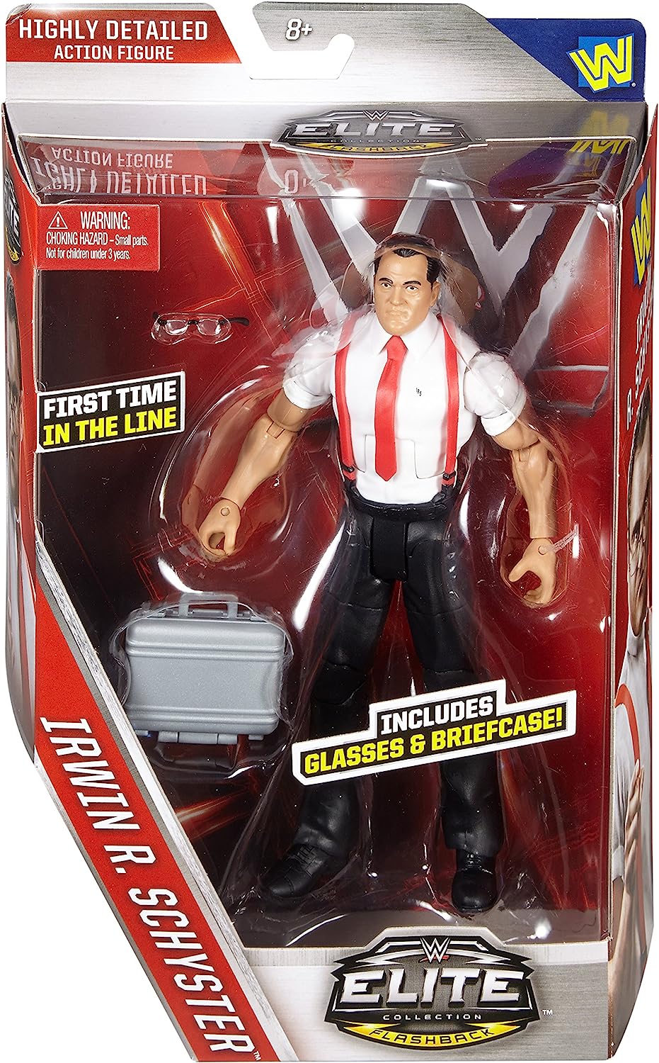 Mattel WWE Elite Collection Flashback IRS Irwin R. Schyster