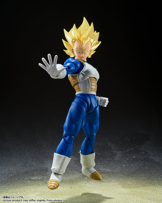 SH Figuarts Dragon Ball Z Vegeta Awakened Super Saiyan Blood