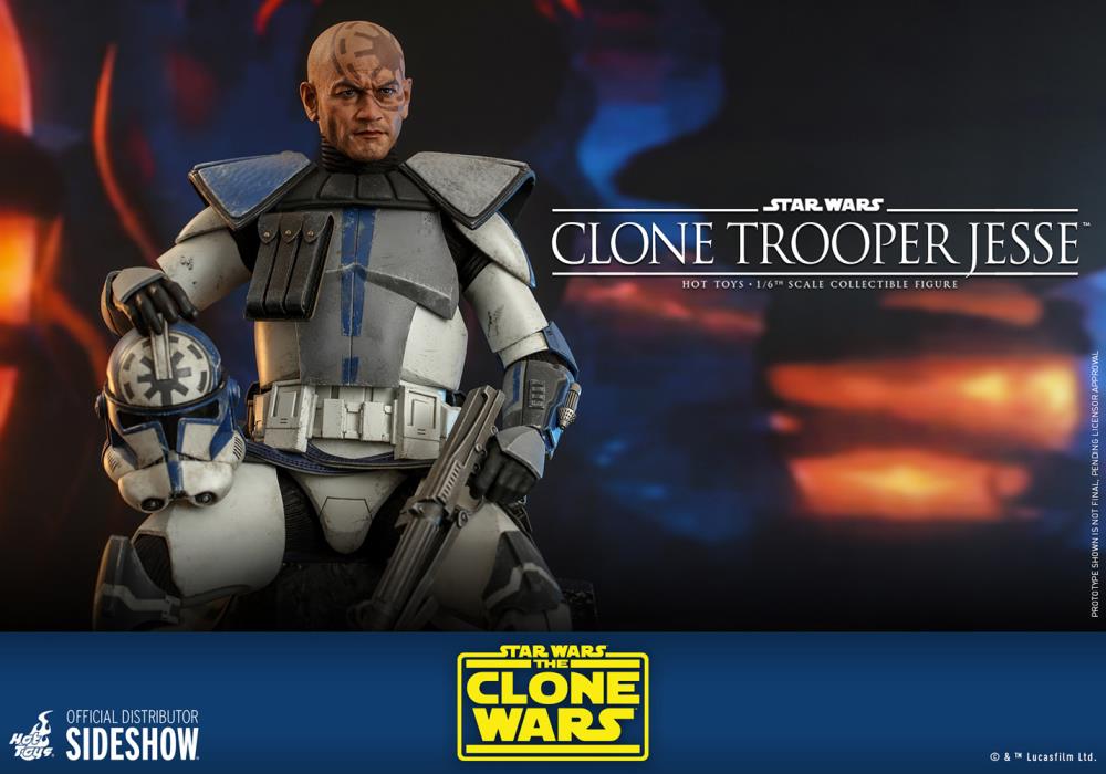 Hot Toys Star Wars The Clone Wars Clone Trooper Jesse TMS064 1/6 Scale