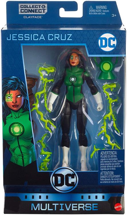 DC Multiverse Jessica Cruz Green Lantern Collect & Connect Clayface