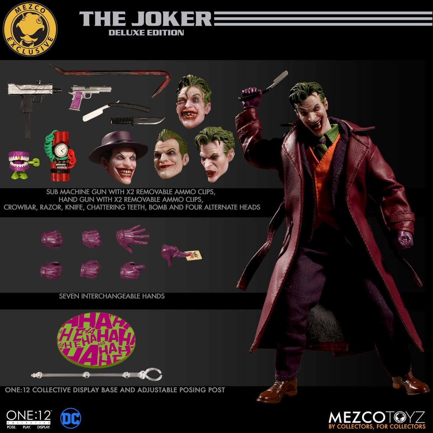 DC Comics One:12 Collective Joker Exclusive Deluxe Edition