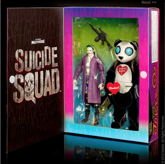 DC Multiverse Suicide Squad The Joker and Panda Man SDCC 2016 Exclusive