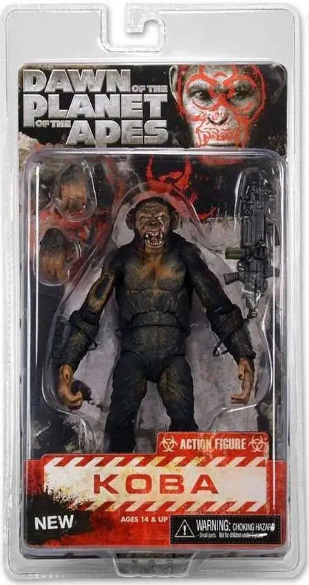 NECA Dawn of the Planet of the Apes Koba w/ Machine Gun