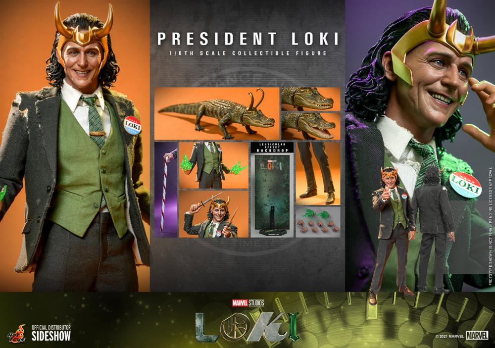 Hot Toys Loki President Loki TMS066 1/6 Scale