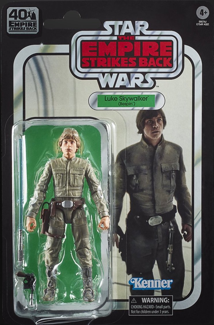 Star Wars: The Black Series 6" Luke Skywalker (Bespin) 40th