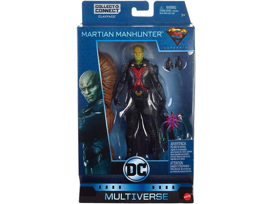 DC Multiverse Martian Manhunter CW Supergirl Collect & Connect Clayface