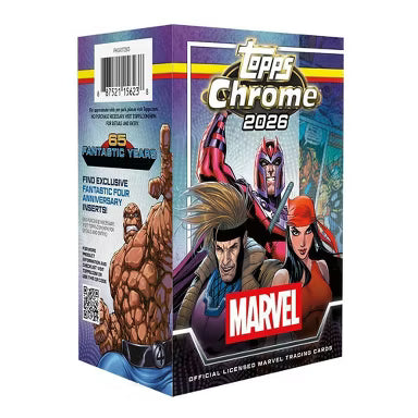 Topps Chrome Marvel 2026 Blaster Box