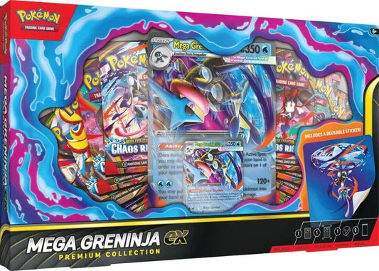 Pokemon Mega Greninja ex Premium Collection Box