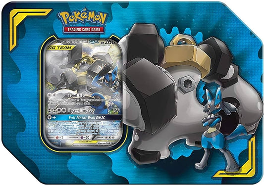 Pokemon Trading Card Game: Lucario & Melmetal GX Tin 2019
