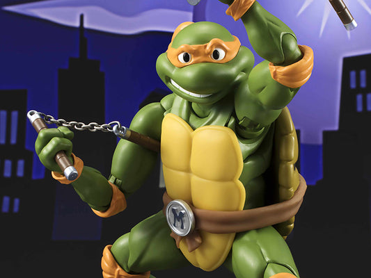 SH Figuarts Teenage Mutant Ninja Turtles Michelangelo (Slight Box Damage)