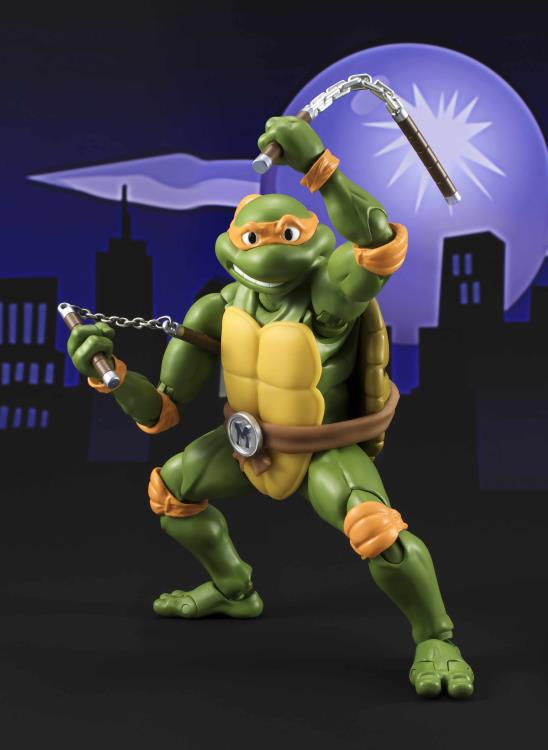 SH Figuarts Teenage Mutant Ninja Turtles Michelangelo (Slight Box Damage)