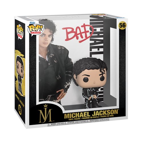 Funko Pop Albums Michael Jackson Bad #56