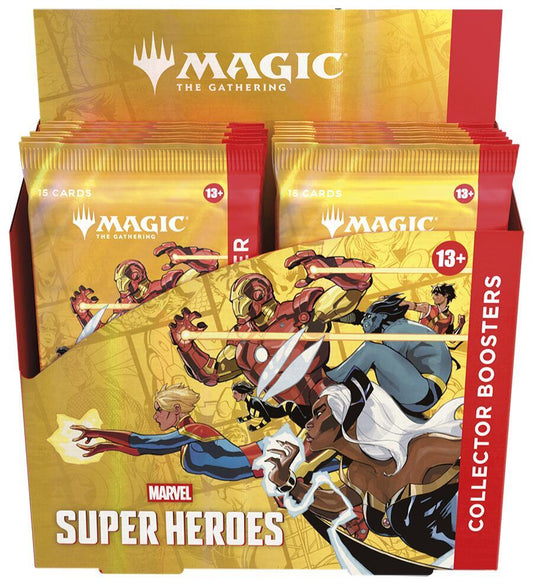 MTG Magic the Gathering Marvel Super Heroes Collector Booster Box