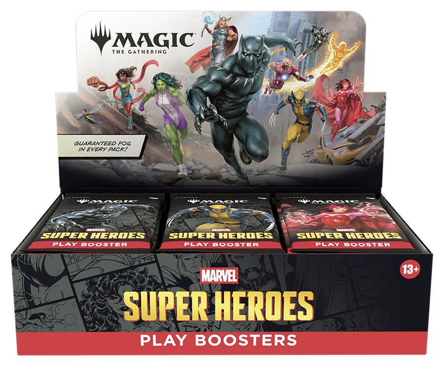 MTG Magic the Gathering Marvel Super Heroes Play Booster Box