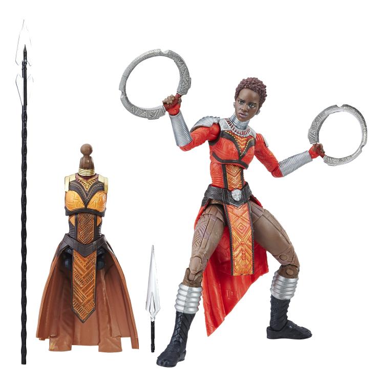 Marvel Legends Black Panther Nakia Okoye Build A Figure Wave