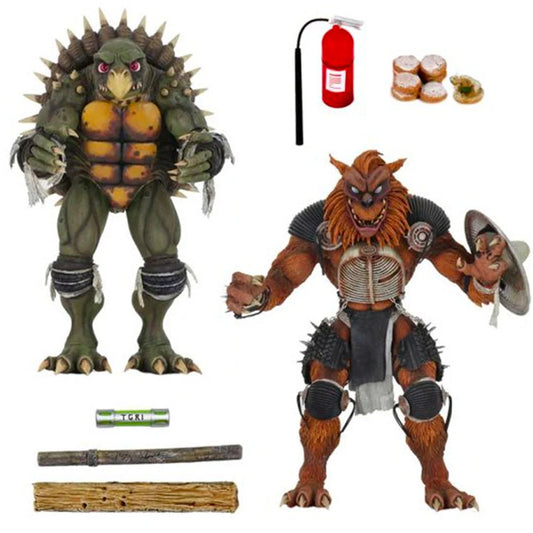 NECA Teenage Mutant Ninja Turtles II Secret of the Ooze Tokka and Rahzar