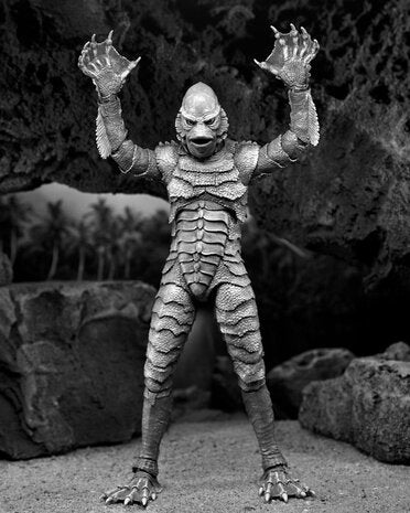NECA Universal Monsters Ultimate Creature from the Black Lagoon (Black/White)