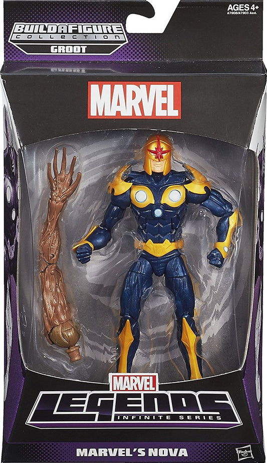 Marvel Legends Guardians of the Galaxy Groot BAF Wave Nova