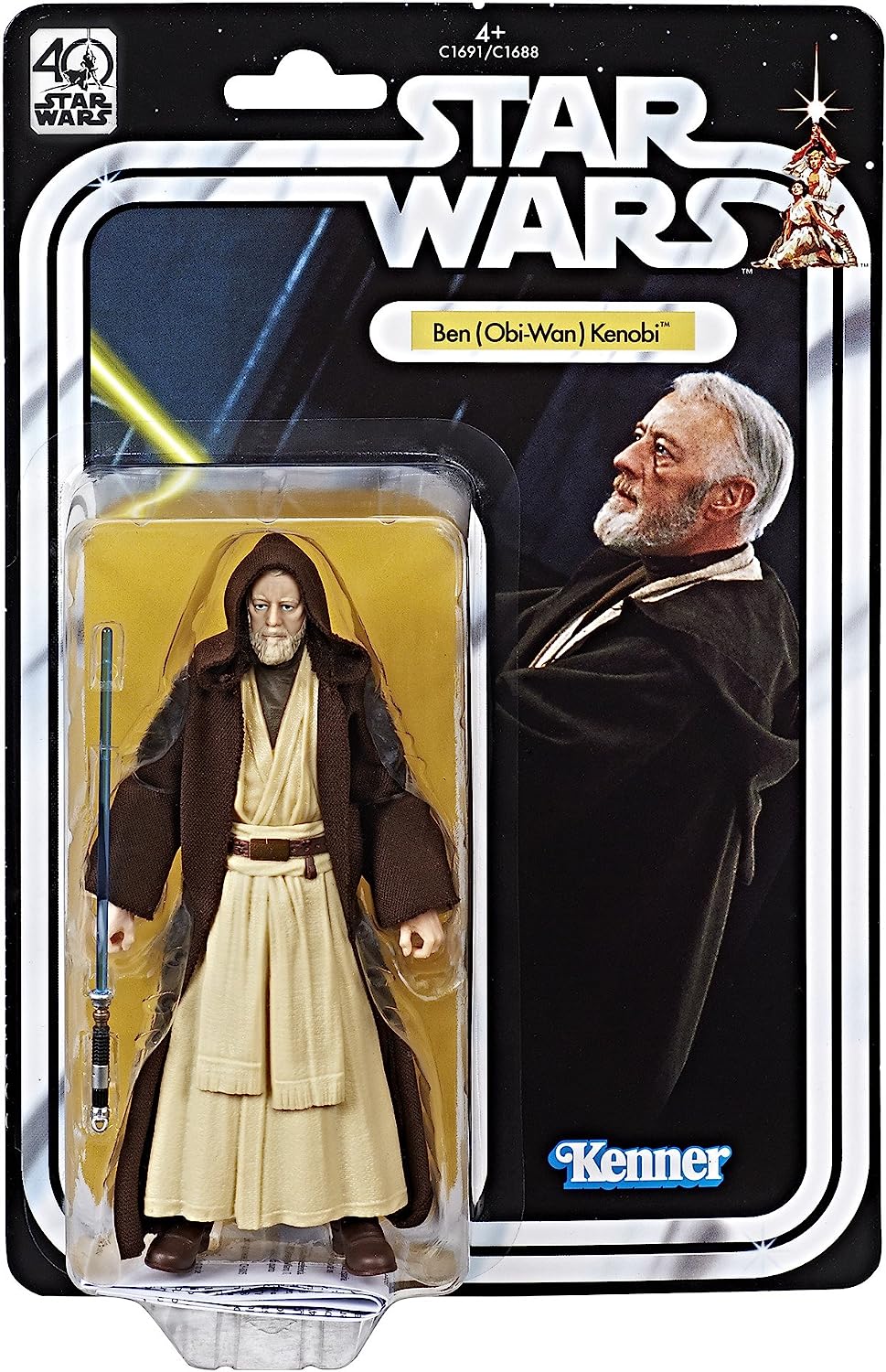 Star Wars Black Series 6 inch Ben (Obi-wan) Kenobi 40th Anniversary