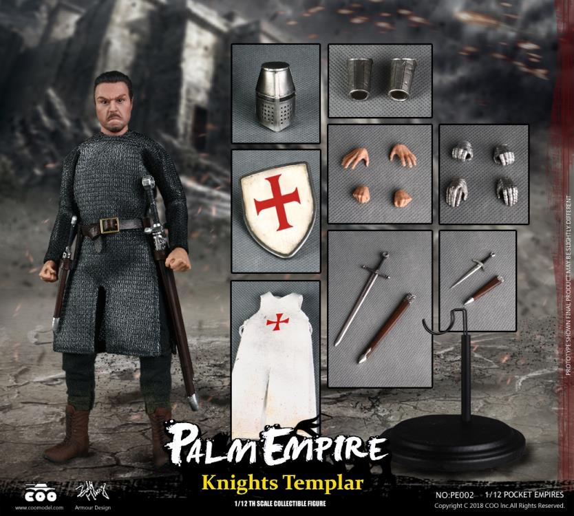 Palm Empire Knights Templar 1/12 Scale Collectible Figure