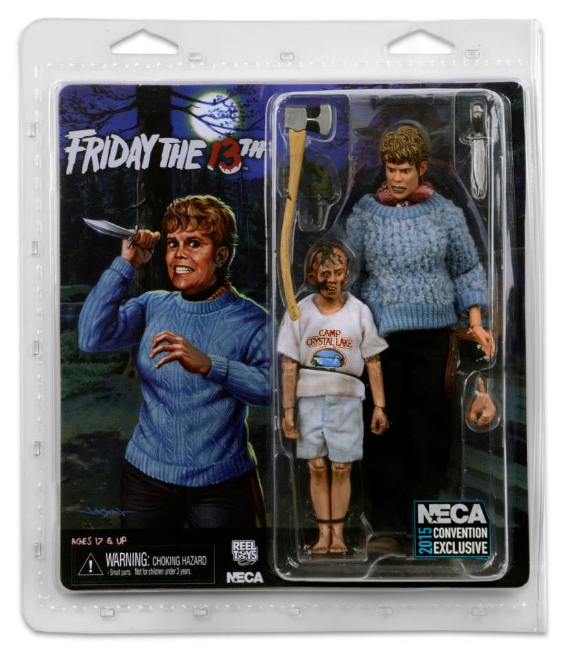 NECA Friday the 13th Pamela Voorhees and Young Jason San Diego Comic Con 2015 Exclusive