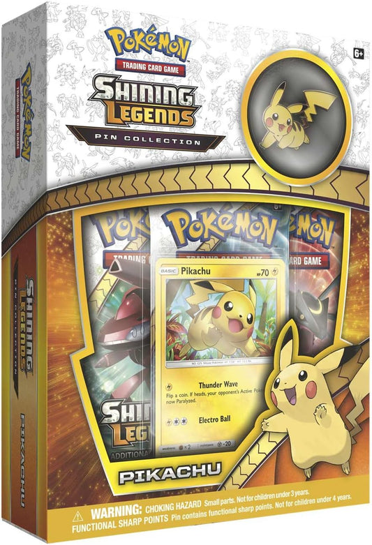 Pokemon Trading Card Game: Shining Legends Pin Collection Pikachu 2017