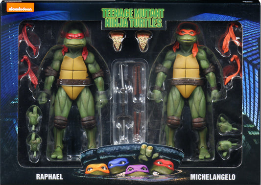 Teenage Mutant Ninja Turtles Raphael and Michelangelo 2-Pack