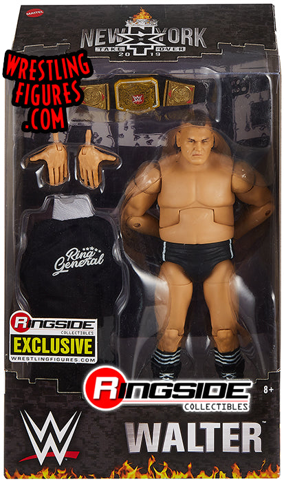 WWE Elite NXT Takeover 2019 Walter Ringside Exclusive