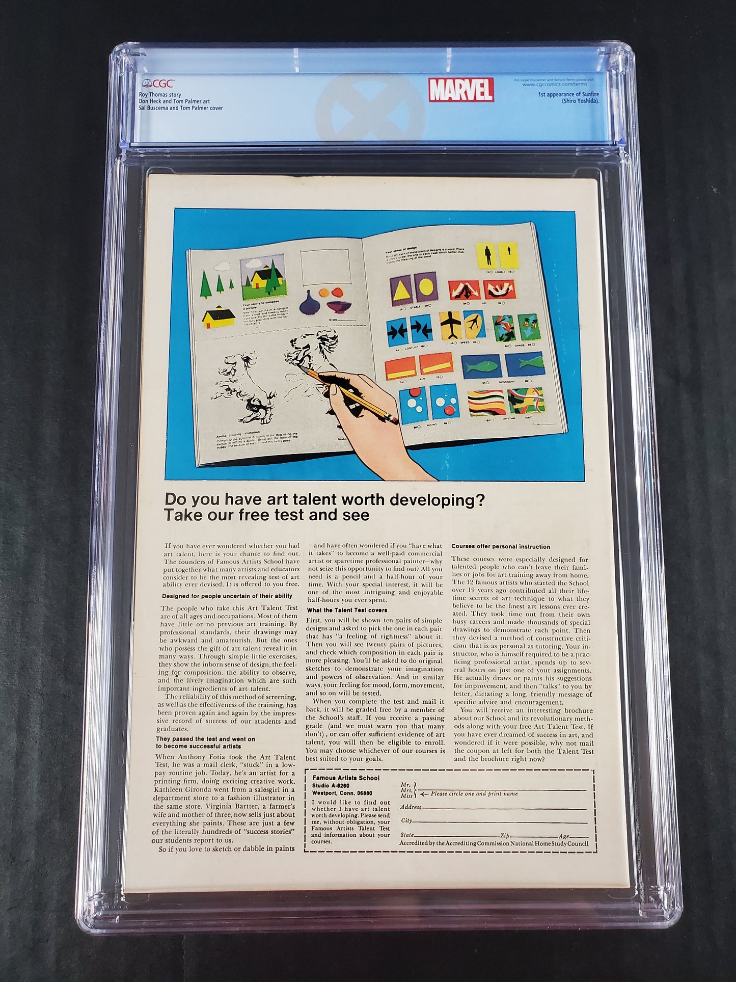 X-Men #64 (1970) CGC 8.0