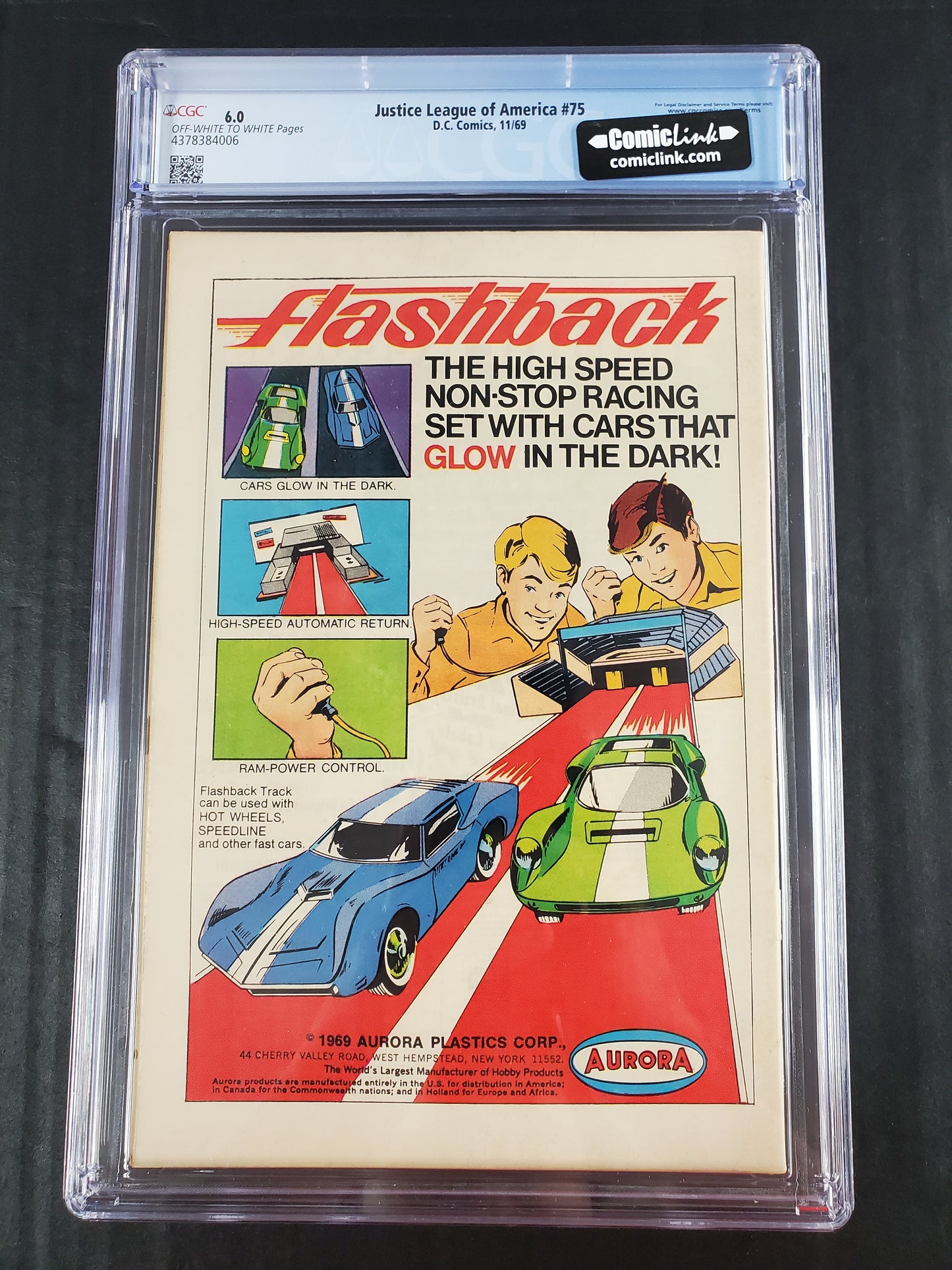 Justice League of America #75 (1969) CGC 6.0