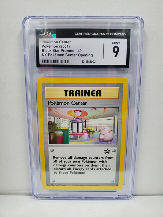 Pokemon Pokemon Center 40 (2001) CGC 9