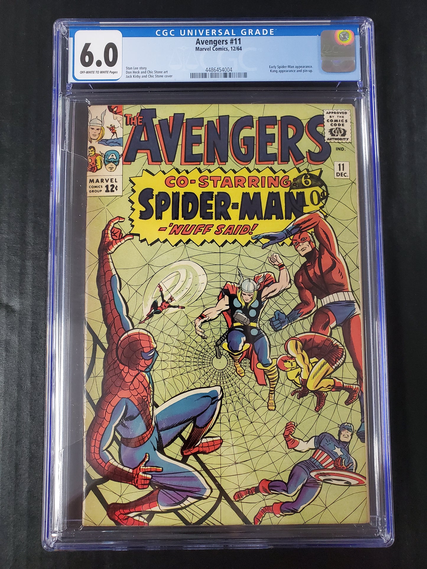 Avengers #11 (1964) CGC 6.0