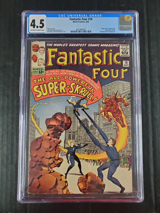 Fantastic Four #18 (1963) CGC 4.5