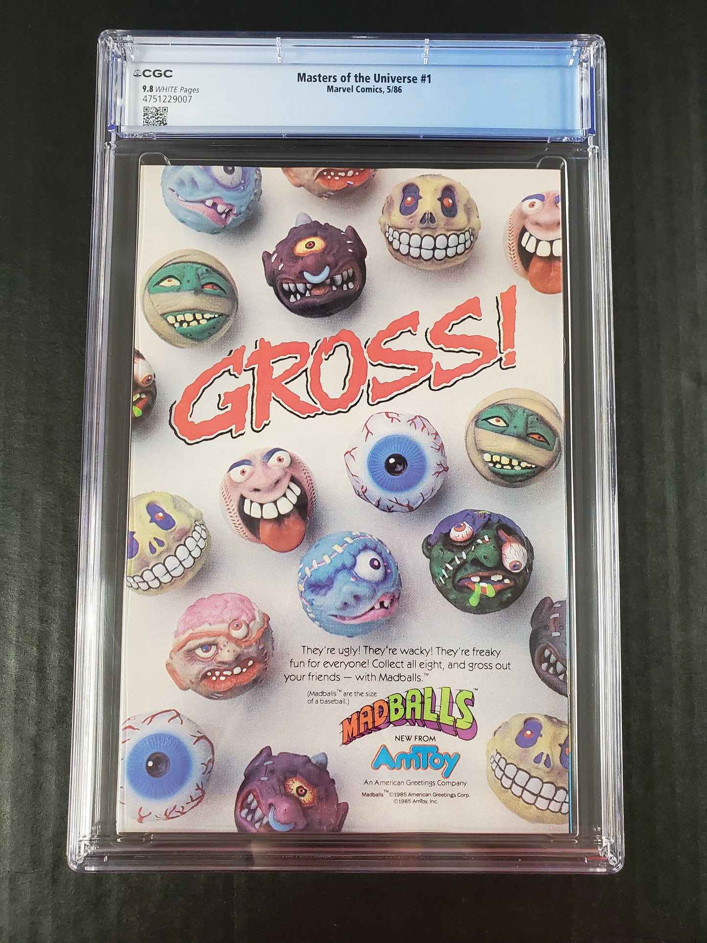 Masters of the Universe #1 (1986) CGC 9.8