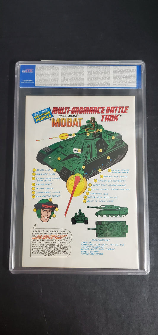 G.I. Joe, A Real American Hero #1 (1982) CGC 9.6