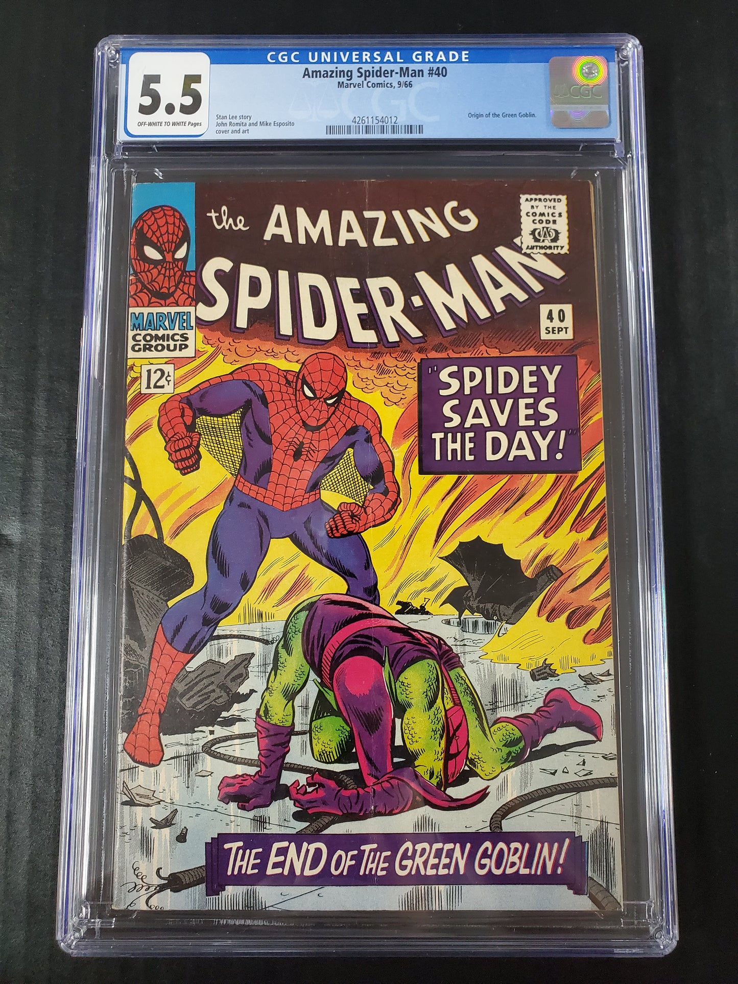 Amazing Spider-Man #40 (1966) CGC 5.5