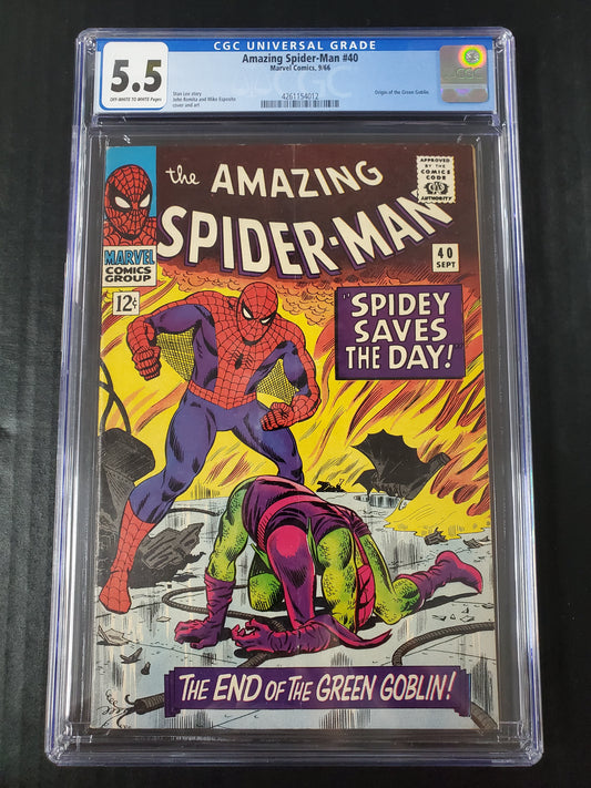 Amazing Spider-Man #40 (1966) CGC 5.5