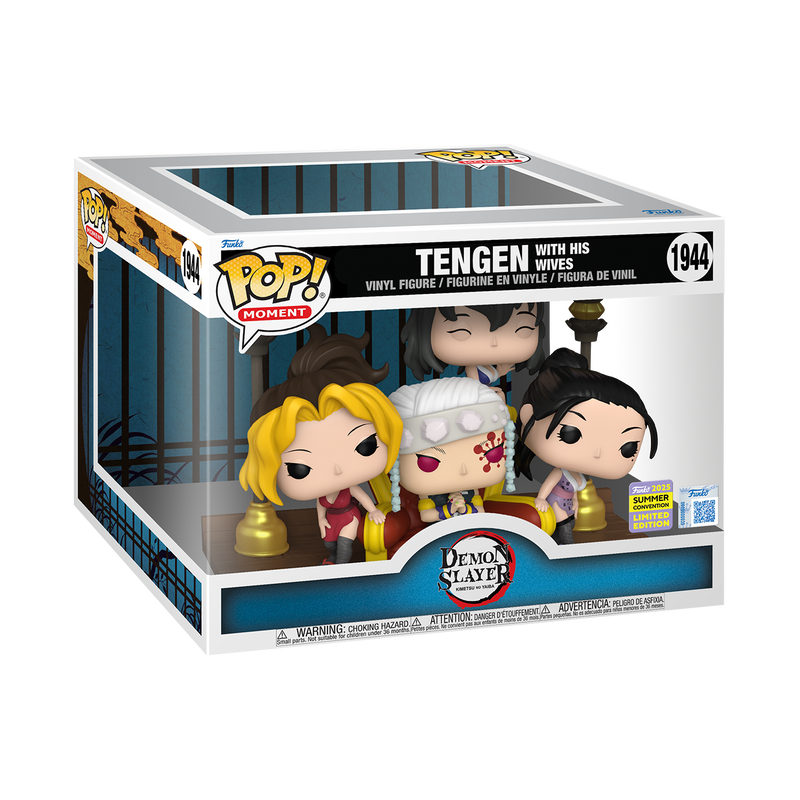 Funko Pop! Demon Slayer Tengen with his Wives (Grade A-)