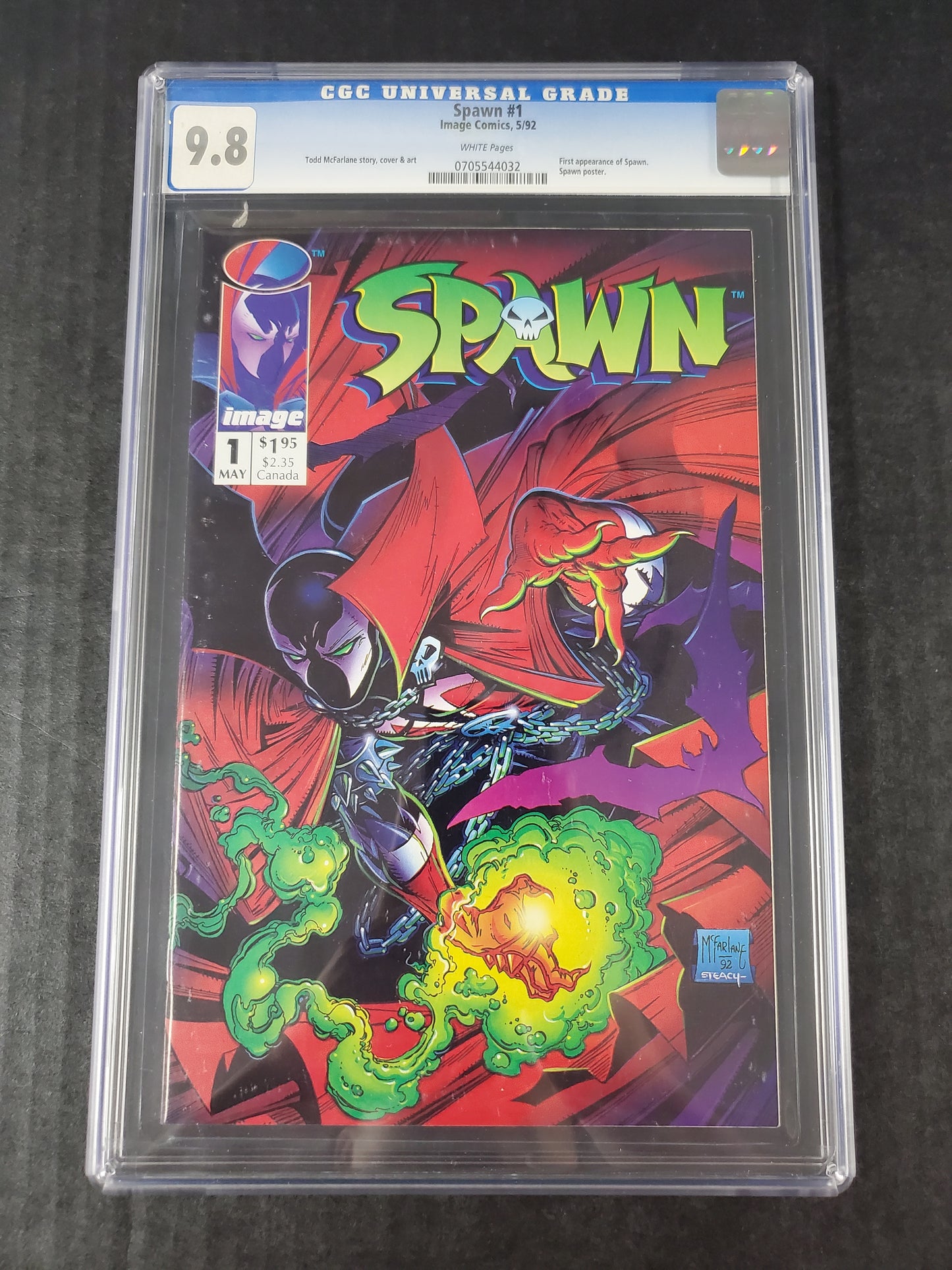 Spawn #1 (1992) CGC 9.8
