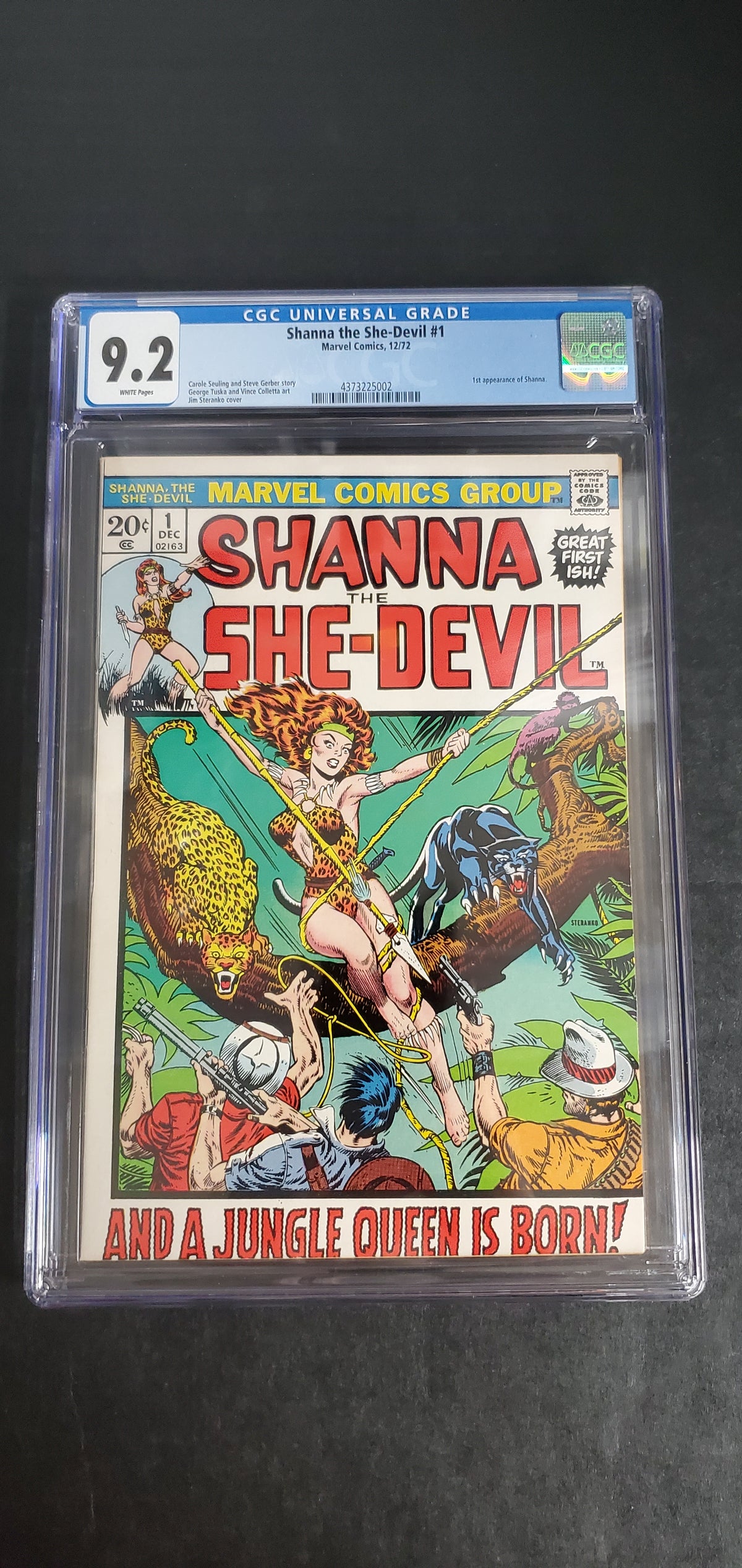 Shanna the She-Devil #1 (1972) CGC 9.2