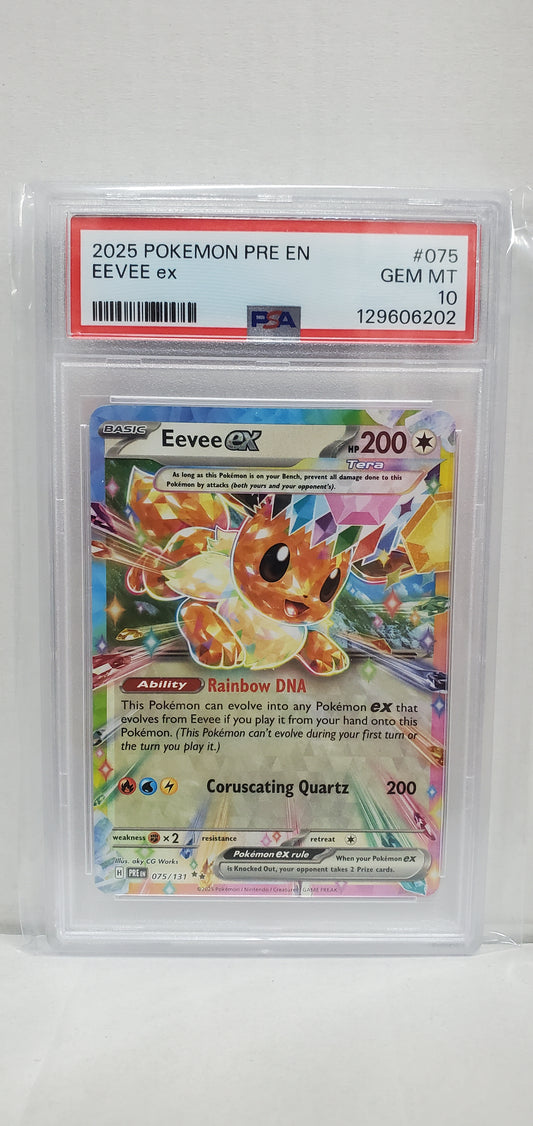 Pokemon Eevee ex 075/131 PSA 10