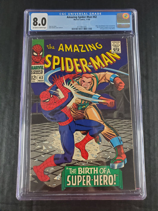 Amazing Spider-Man #42 (1966) CGC 8.0