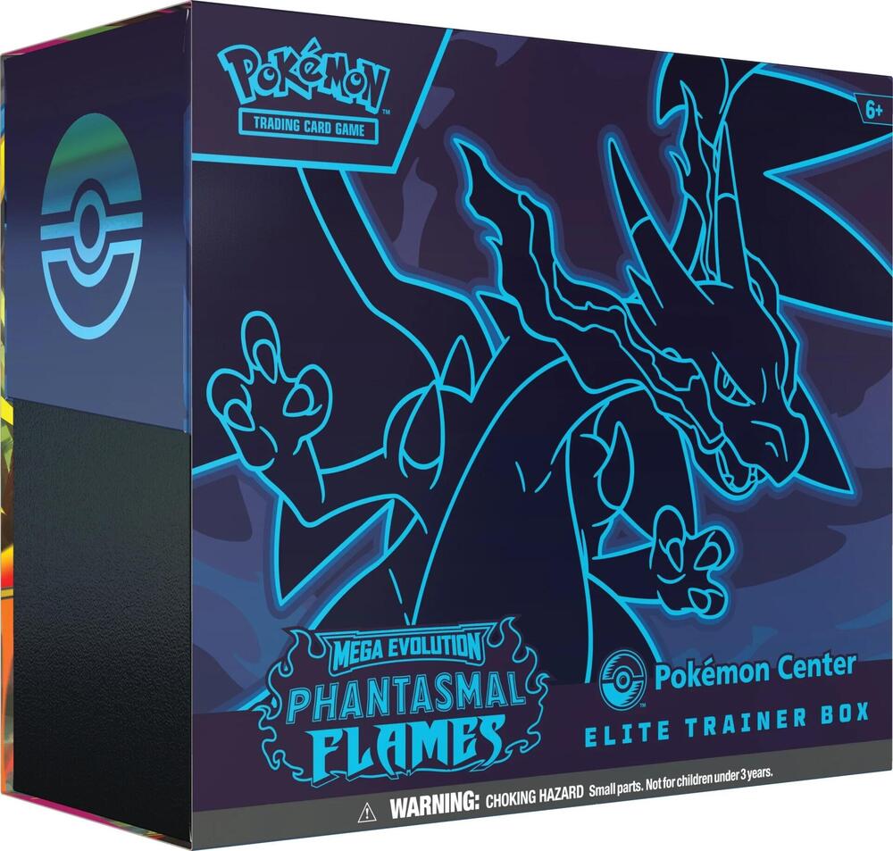 Pokémon Mega Evolution Phantasmal Flames 🔥 Pokemon Center Elite Trainer Box