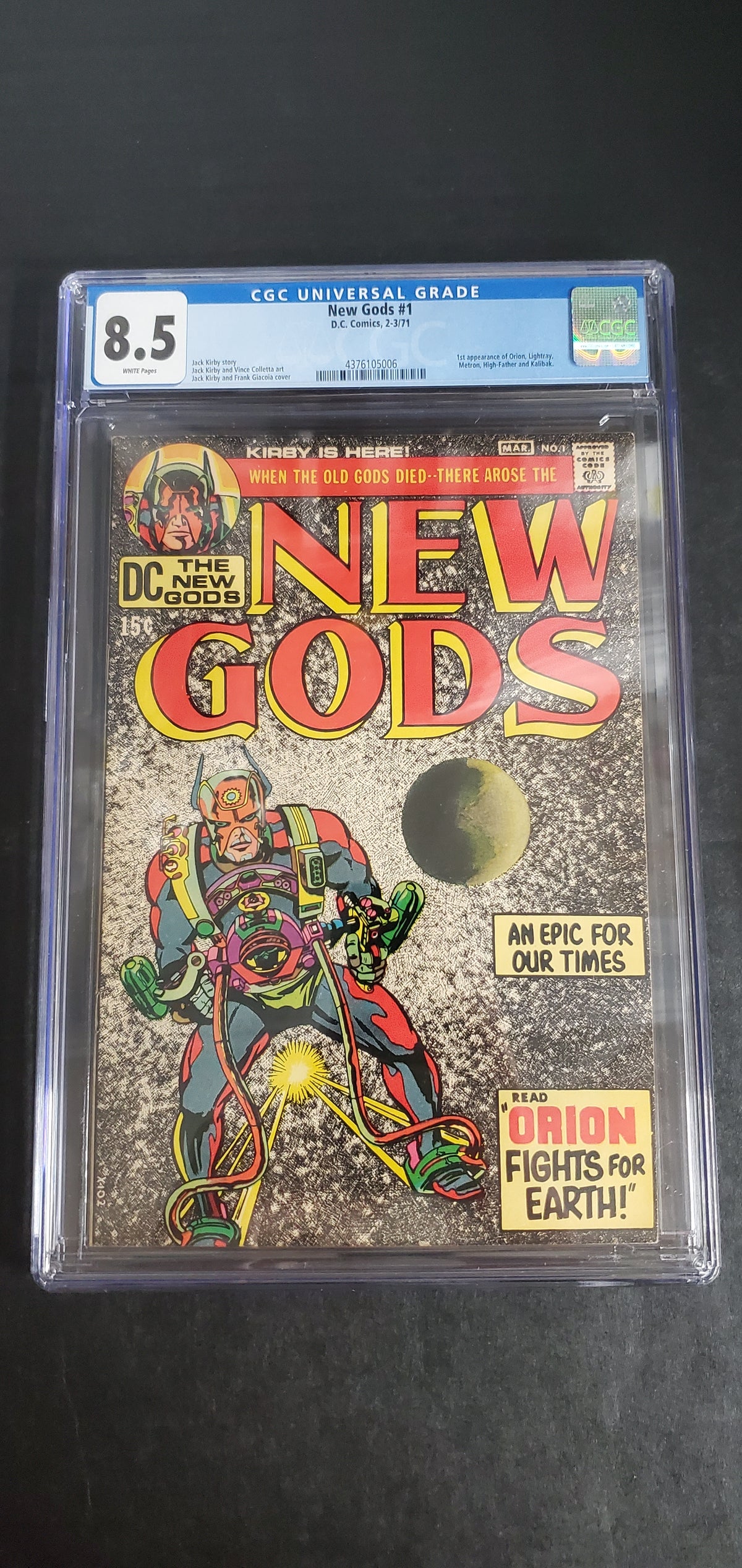 New Gods #1 (1971) CGC 8.5