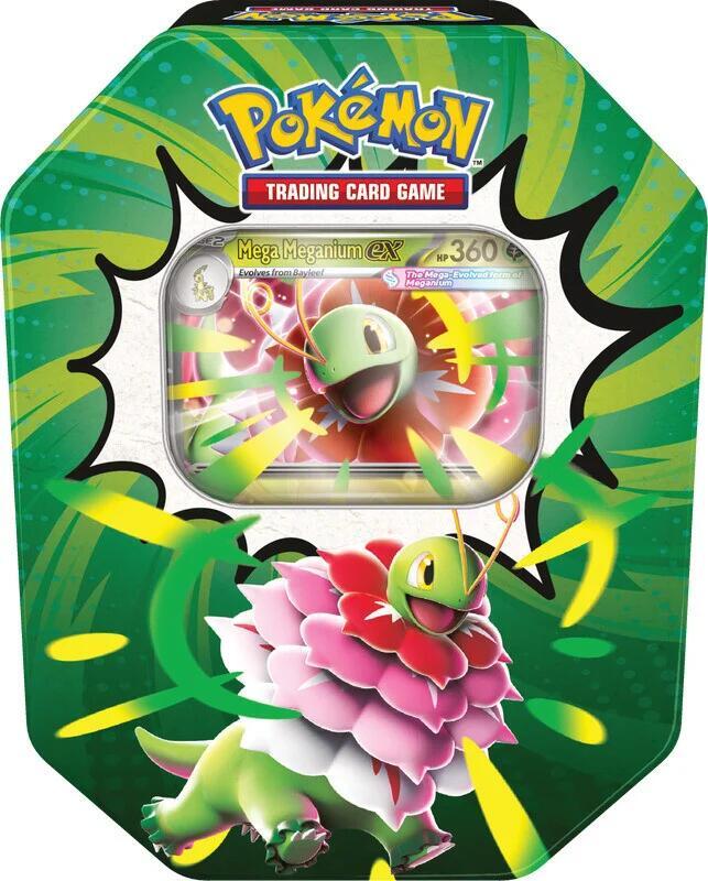 Pokemon Mega Meganium ex Ascended Heroes Tin