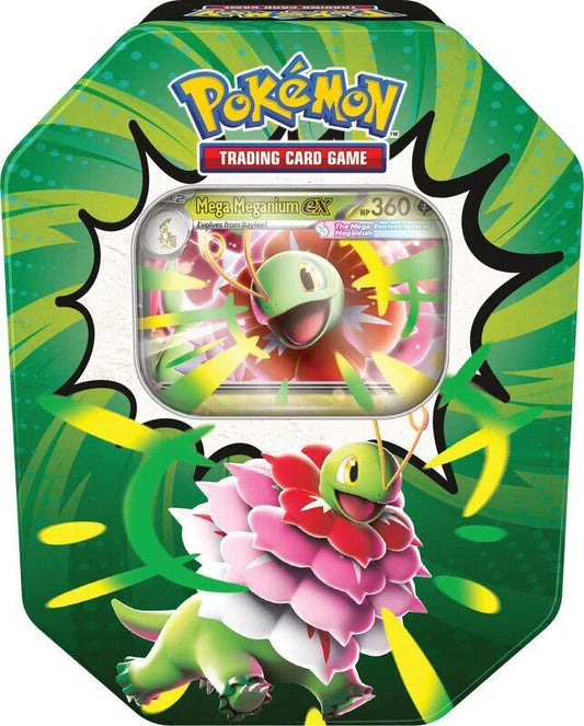 Pokemon Mega Meganium ex Ascended Heroes Tin