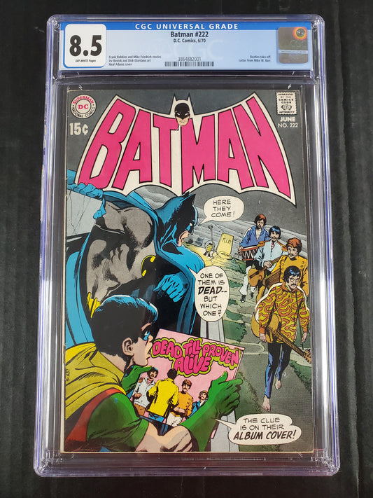 Batman #222 (1970) CGC 8.5
